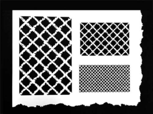Netting Stencil - Click Image to Close